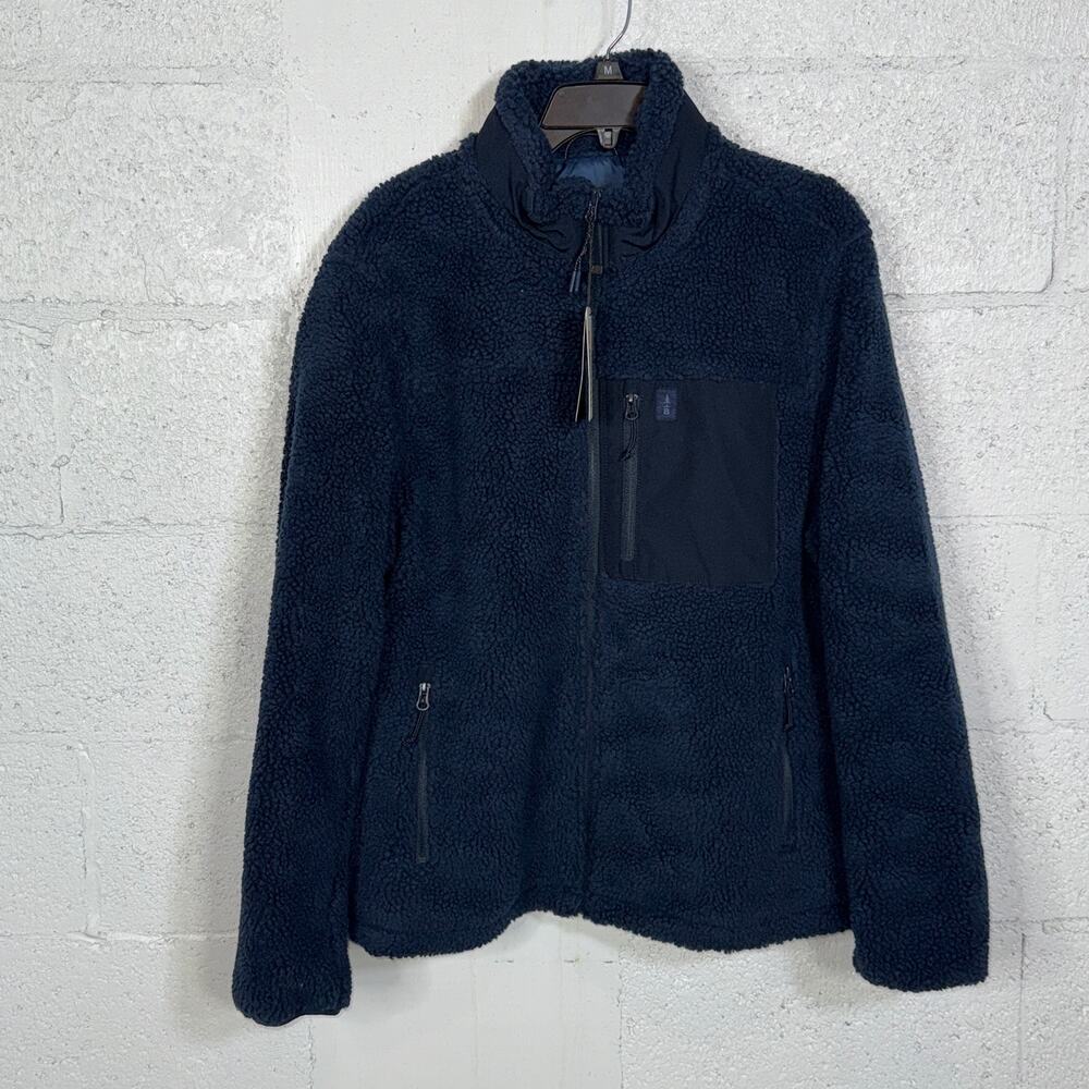 Bass Outdoor Men's Highline Trail Full-Zip Fleece Jacket Forrest Night large $99